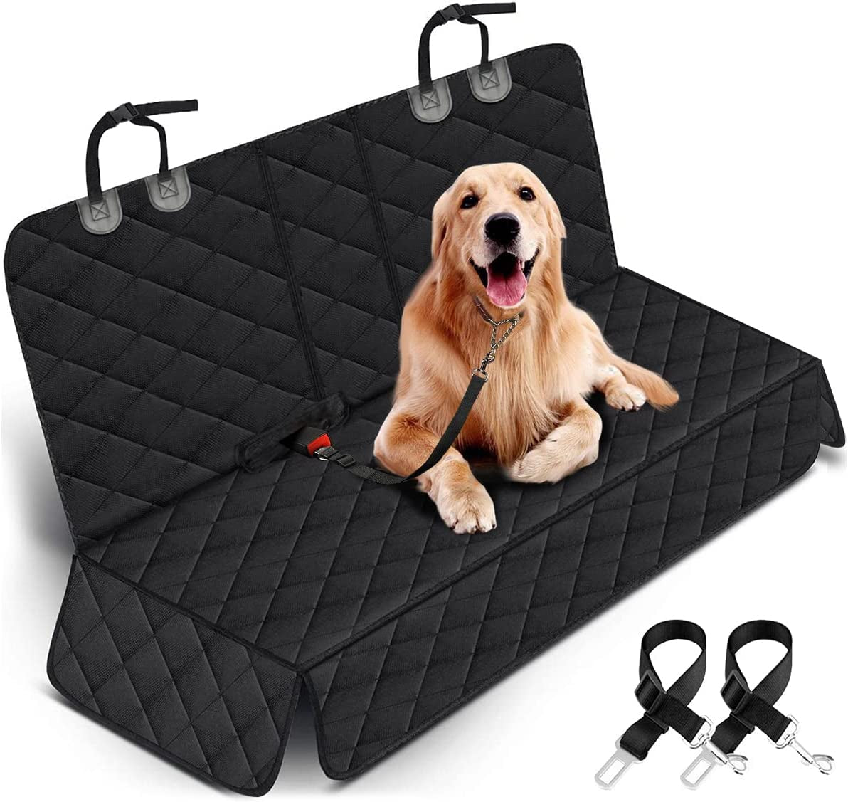 comfortable pet dog seat cover, waterproof-black