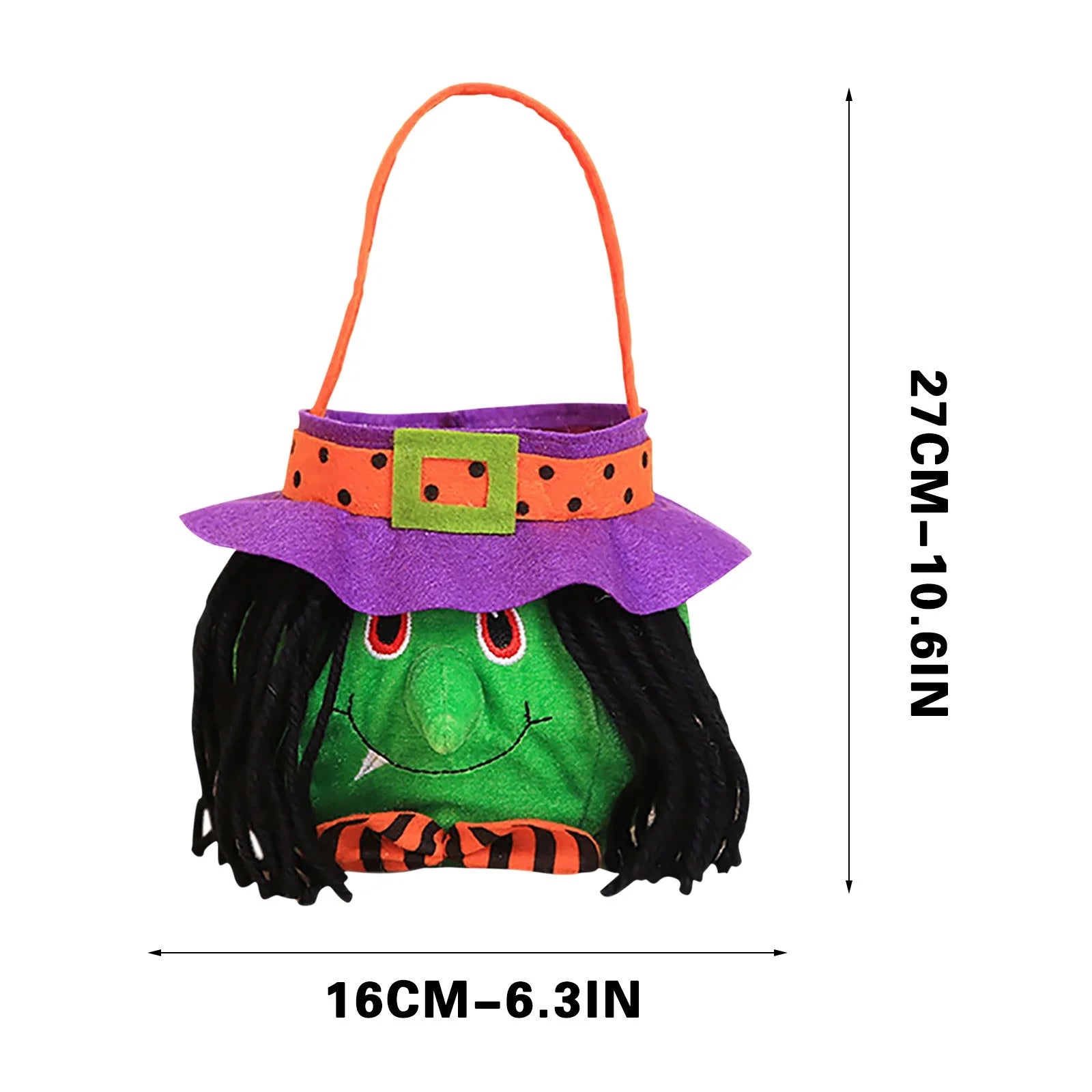 Halloween Bucket Basket Bags, Trick or Treat Bags, Halloween Candy Bags Treat Bags for Kids, Halloween Basket, Halloween Treat Bags, Halloween Bags