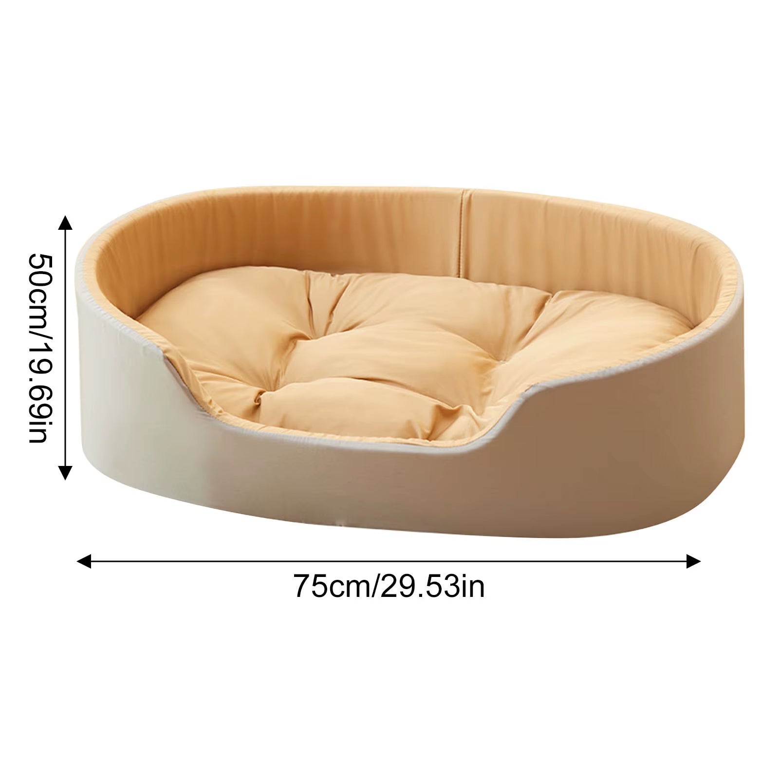 comfortable pet bed, non-slip bottom, washable 